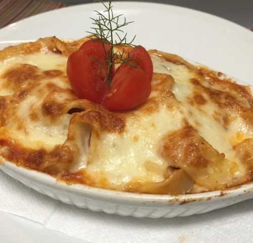 Lasanha Al Casa (1/2 dose)