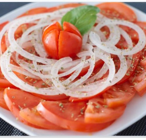 Salada Tomate e Cebola